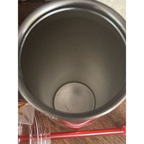 Starbucks Rose Gold/ Copper Stainless Steel Metallic Glitter Cold Cup 16 oz - Picture 4 of 6